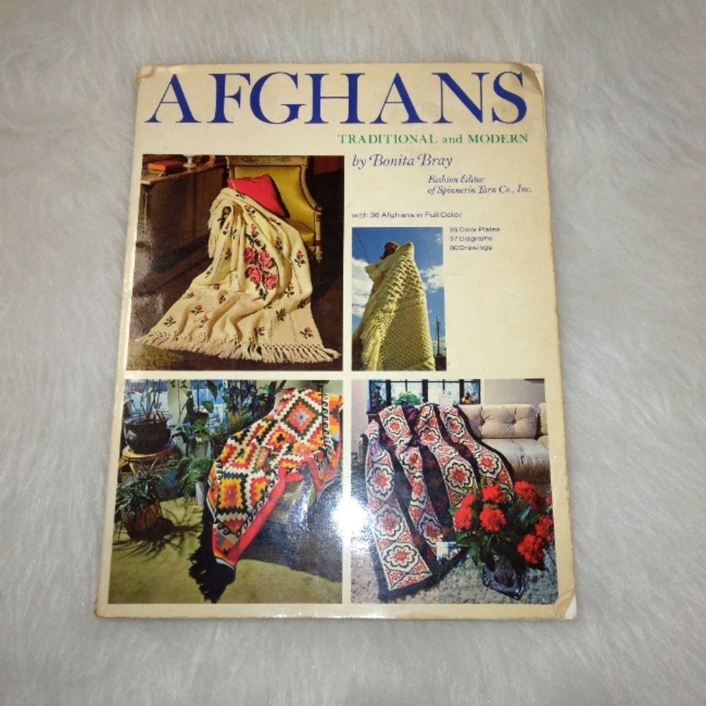 BOOK Afghans Traditional And Modern by Bonita Brey